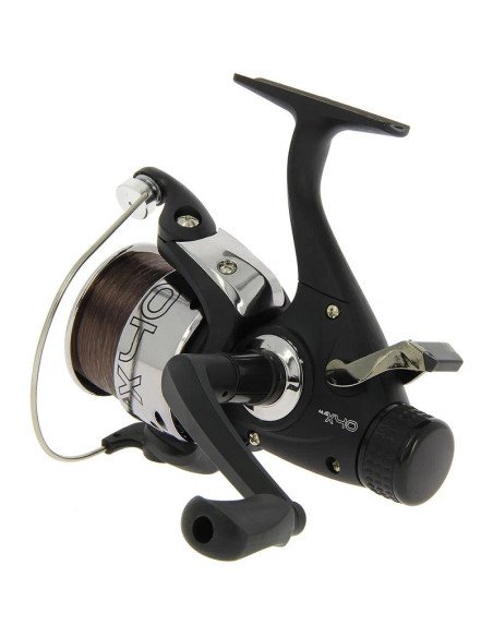 NGT Max 40 Carp Runner Freilaufrolle mit Schnur Angelrolle-Rollen-JJ-Fishing