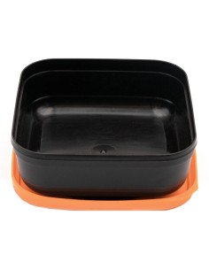 Guru Bait Box 2.2 Pint schwarz Orange 1 Stück Method Feeder Köderbox-Tackle Boxen-JJ-Fishing 2