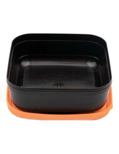 Guru Bait Box 2.2 Pint schwarz Orange 1 Stück Method Feeder Köderbox-Tackle Boxen-JJ-Fishing
