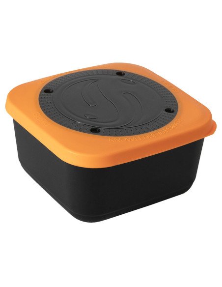 Guru Bait Box 3.3 Pint schwarz Orange 1 Stück Method Feeder Köderbox-Tackle Boxen-JJ-Fishing