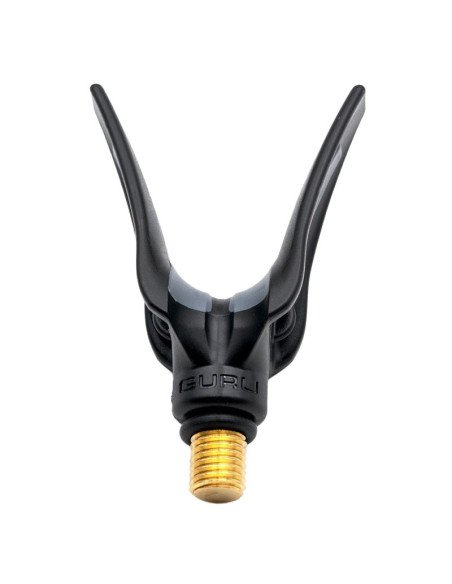 Guru Mini Stealth Reaper Rear Rest schwarz grau 1 Stück Method Feeder Rutenauflage-Rutenauflagen-JJ-Fishing