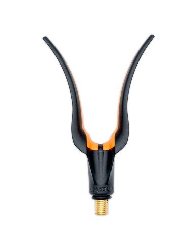Guru Rear Reaper Rest schwarz orange 1 Stück Method Feeder Rutenauflage-Rutenauflagen-JJ-Fishing