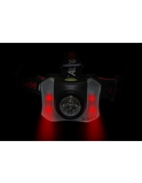 Delphin POLARX 5+4 LED Stirnlampe Kopflampe Angellampe Camping Lampe-Beleuchtung-JJ-Fishing