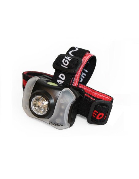 Delphin POLARX 5+4 LED Stirnlampe Kopflampe Angellampe Camping Lampe-Beleuchtung-JJ-Fishing