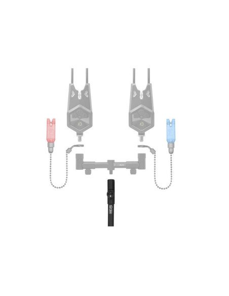 Delphin TopSTIX 50-90cm Bank Stick Black Edition Ultra Strong Rutenhalter Erdspiel Angelauflage-Tackle & Co-JJ-Fishing