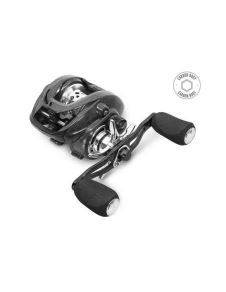 Delphin RYDAX SH Carbon Body Baitcast Multirolle Angelrolle Salzwasser Fest Magnetic Break System-Baitcast roles-JJ-Fishing