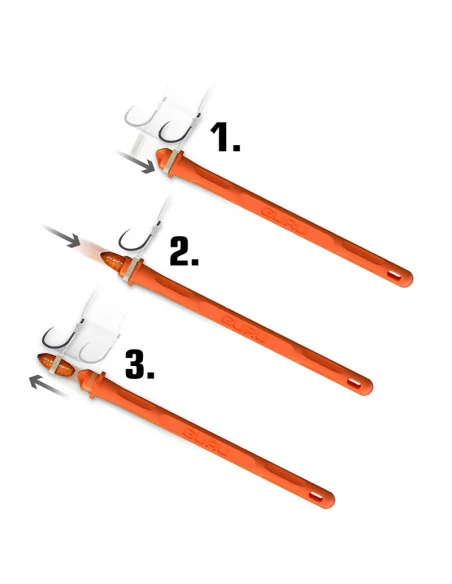 Guru Speed Bander orange 2 Stück Method Feeder Banding Tool-Vorfachmaterial & Montage-Zubehör-JJ-Fishing