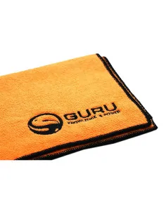 Guru Microfibre Towel 60x45cm orange schwarz 1 Stück Handtuch Method Feeder Anglhandtuch-Angelzubehör-JJ-Fishing 2