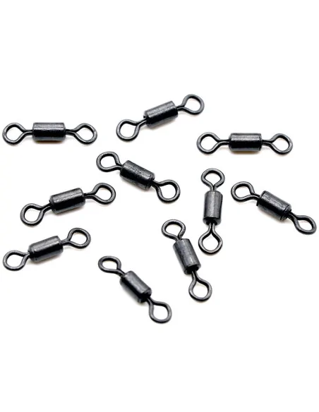 Guru Rig System Swivel Size 11 10 Stück Method Feeder Angelwirbel-Vorfachmaterial & Montage-Zubehör-JJ-Fishing