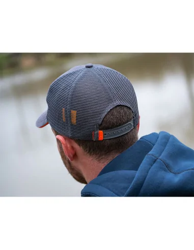 Guru Grey Trucker Cap Angelbekleidung Kappe Method Feeder | JJ-Fishing