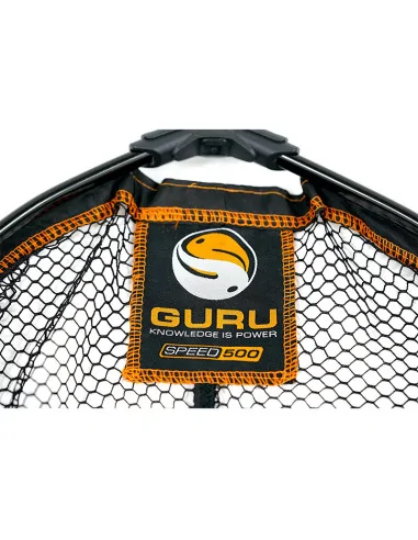 Guru Landing net Speed 500 schwarz orange 1 Stück Runder Method Feeder Kescherkopf-Kescher & Kescherzubehör-JJ-Fishing