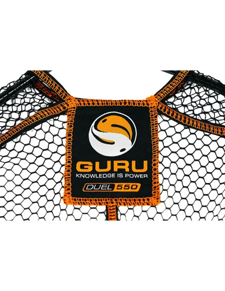 Guru Landing Net Dual 550 schwarz orange 1 Stück Runder Method Feeder Kescherkopf Angelkescher-Kescher & Kescherzubehör-JJ-Fi...