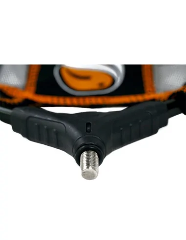 Guru Landing Net Dual 550 schwarz orange 1 Stück Runder Method Feeder Kescherkopf Angelkescher-Kescher & Kescherzubehör-JJ-Fi...