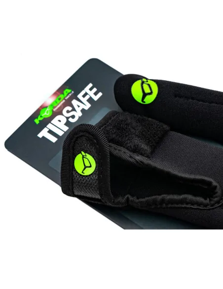 Korda Tip Safe schwarz 2 Stück Rutenschutz Tip Butt Protector Carp Rod-Rutenzubehör-JJ-Fishing