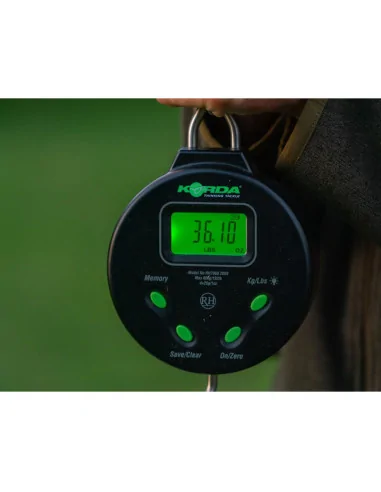 Korda Digital Scale 132lb 60kg Angelwaage Profi Carp Scale | JJ-Fis...