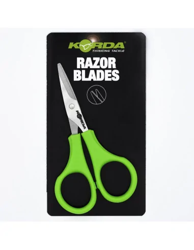 Korda Razor Blade Scissors Edelstahl 1 Stück Angelschere Extra Scharf-Werkzeuge-JJ-Fishing
