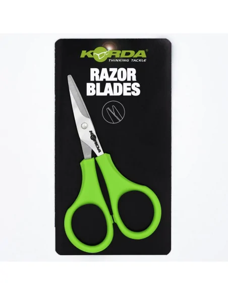 Korda Razor Blade Scissors Edelstahl 1 Stück Angelschere Extra Scharf-Werkzeuge-JJ-Fishing