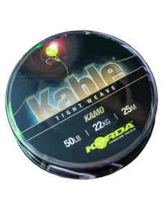 Korda Kable Tight Weave Camo 25m 50lb 22kg Vorfachmaterial Leadcore-Vorfachmaterial & Montage-Zubehör-JJ-Fishing 2