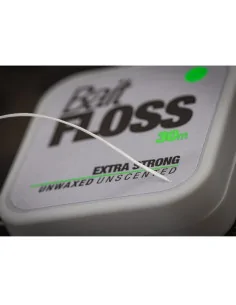 Korda Unwaxed Bait Floss 30m weiß Ködergarn Köderseide-Vorfachmaterial & Montage-Zubehör-JJ-Fishing 2