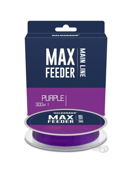 Haldorado MAX Feeder Purple 0,25 mm 300m Monofile Angelschnur Profi Qualität