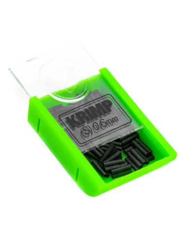 Korda Spare Krimps 0,6 mm schwarz 50 Stück Quetschhülsen-Vorfachmaterial & Montage-Zubehör-JJ-Fishing