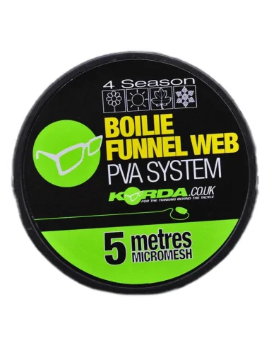 Korda PVA Boilie Funnel Web Micromesh Refill 5m Nachfüller wasserlösliches Netz-PVA-JJ-Fishing