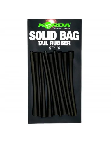 Korda Solid Bag Tail Rubber Weed Silt 10 Stück Compatible with inline leads-PVA-JJ-Fishing