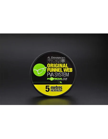 Korda Funnel Web Hexmesh Refill 5m Nachfüller wasserlösliches Netz-PVA-JJ-Fishing