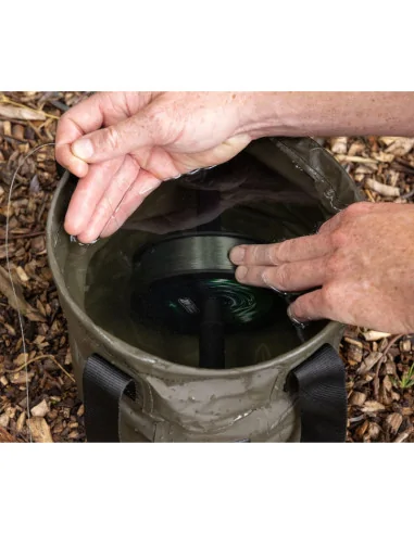 Korda Compac Spooling Bucket grün 9L Schnuraufspul Eimer-Angelzubehör-JJ-Fishing