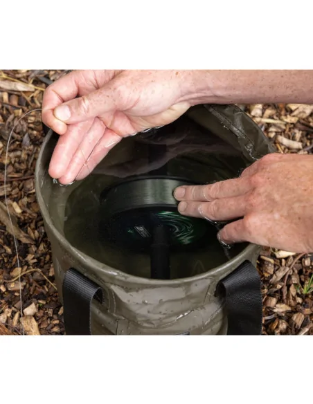 Korda Compac Spooling Bucket grün 9L Schnuraufspul Eimer-Angelzubehör-JJ-Fishing