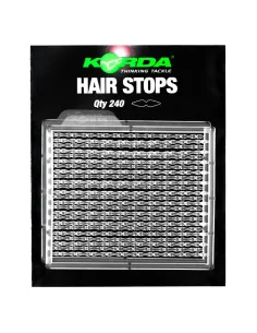 Korda Bait Stops clear 240 Stück Boilie Stopper Köderstopper-Stopper & Baitscrews-JJ-Fishing