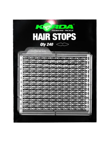 Korda Bait Stops clear 240 Stück Boilie Stopper Köderstopper-Stopper & Baitscrews-JJ-Fishing