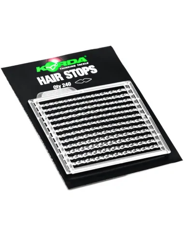 Korda Bait Stops clear 240 Stück Boilie Stopper Köderstopper-Stopper & Baitscrews-JJ-Fishing