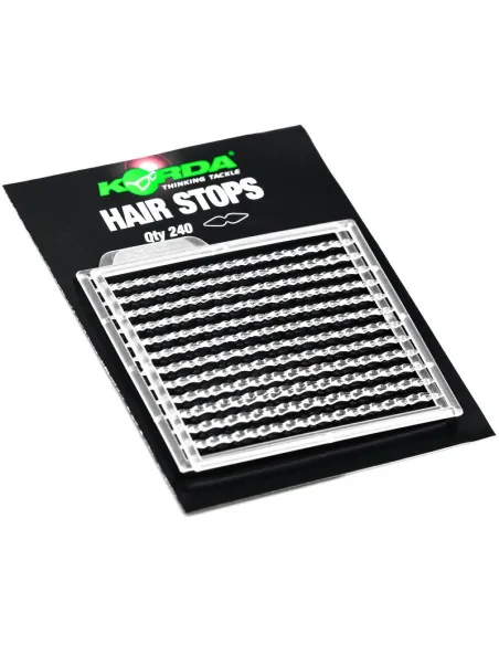 Korda Bait Stops clear 240 Stück Boilie Stopper Köderstopper-Stopper & Baitscrews-JJ-Fishing