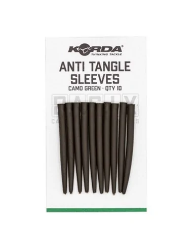 Korda Basix Anti Tangle Sleeves 10stk. Camo Green Angel Vorfach Sch...