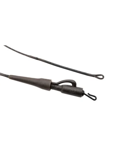 Korda Basix Lead Clip Leader grün 50cm 22kg 2 Stück Leadcore-Leader & Leadcore-JJ-Fishing