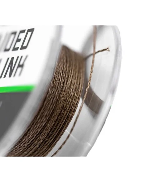 Korda Basix Braided Hooklink grün 25lb 11,3kg 10m Vorfachmaterial Geflochten-Vorfachmaterial & Montage-Zubehör-JJ-Fishing