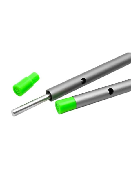 Korda Basix Distance Sticks Stainless Steel Points Grey Aluminium mit ca. 365cm Schnur-Rutenzubehör-JJ-Fishing