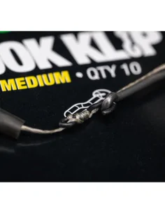 Korda Hook Klip Medium schwarz 10 Stück Quick Change System-Vorfachmaterial & Montage-Zubehör-JJ-Fishing 2