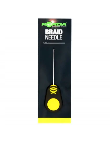 Korda Braided Hair Needle 7cm gelb 1 Stück Ködernadel Angelnadel-Werkzeuge-JJ-Fishing