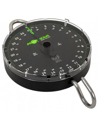Korda Dial Scale Dual Rev 50kg 1 Stück Reuben Heaton Analoge Angelwaage-Abhakmatten & Wiegeschlingen-JJ-Fishing