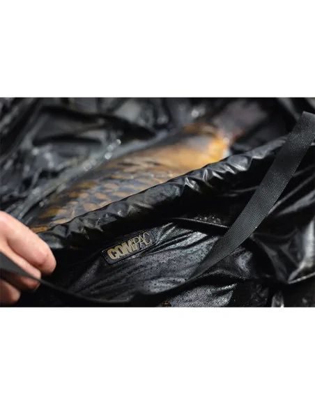 Korda Compac Retainer Sling Dark Kamo 1 Stück Wiegeschlinge schwimmend mit Stink Bag-Abhakmatten & Wiegeschlingen-JJ-Fishing