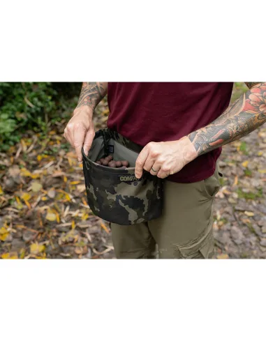 Korda Compac Boilie Caddy Dark Kamo Boilie Bag Wasserabweisend Bauc...