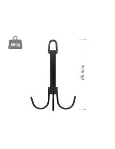 Delphin HELP Lösehaken Wurfhaken Drilling Hängerlöser Gewässerreinigungs Haken-Outdoor-JJ-Fishing 2