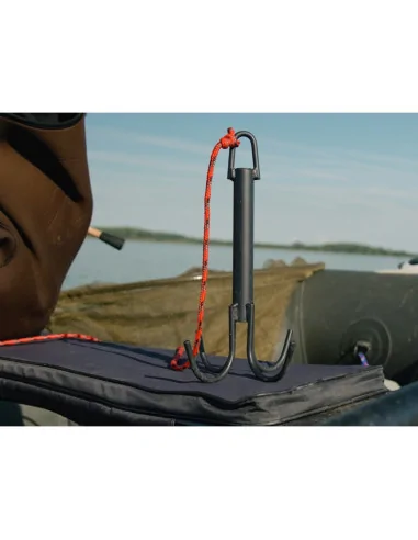 Delphin HELP Lösehaken Wurfhaken Drilling Hängerlöser Gewässerreinigungs Haken-Outdoor-JJ-Fishing