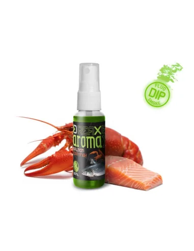 Delphin AromaX Lachs & Krebs Dip-Spray 30ml Grün Smoke Edition-Köder-JJ-Fishing
