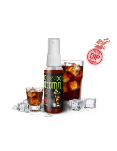 Delphin AromaX Rum & Cola Dip-Spray 30ml Rot Smoke Edition-Köder-JJ-Fishing