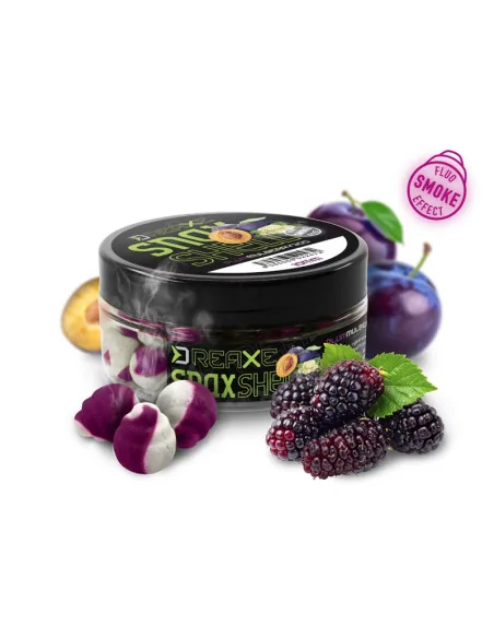 Delphin D SNAX SHELL Wafter Plum & Mulberry 12mm 30g Balanced Smoke Effect Method Feeder Hochintensive Angelköder-M.F. Wafter...
