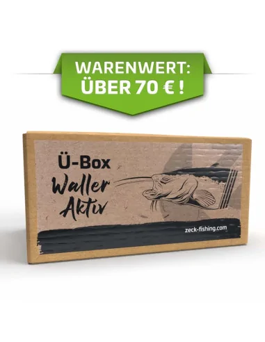 Zeck Fishing Ü-Box Waller Aktiv Überraschungs Box Wels Spinnfischen Gesamtwert von 78,75 €-Blinker / Spinnköder-JJ-Fishing