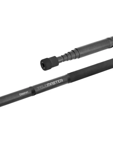 Delphin TeleMASTER 210cm Carbon Kescherstab Mini Transportmaß Ultra Stabil